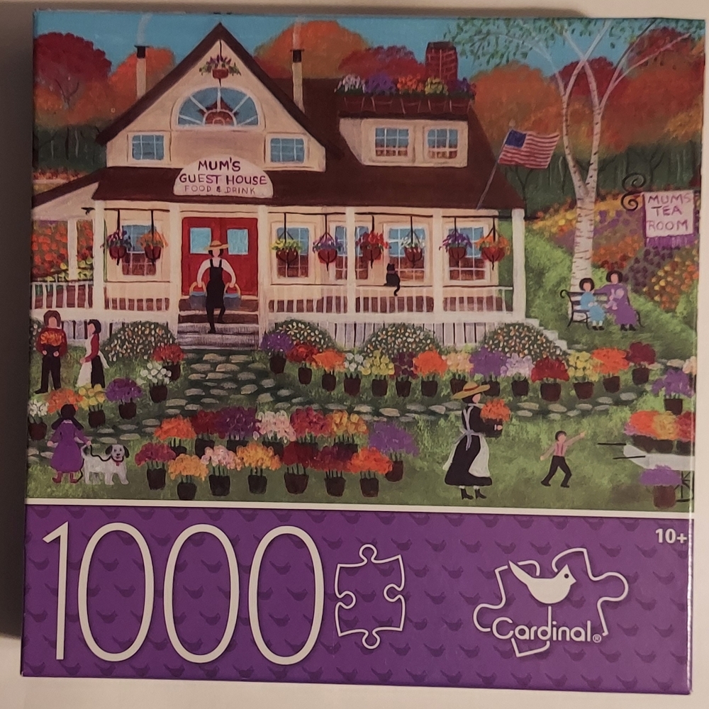 "Mum's Guest House" 1000 piece puzzle by Cardinal